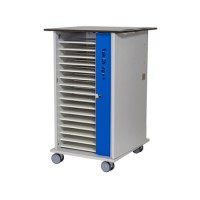 TekCharge Single Door 16 Laptops or Chromebook up to 17" Charging Trolley