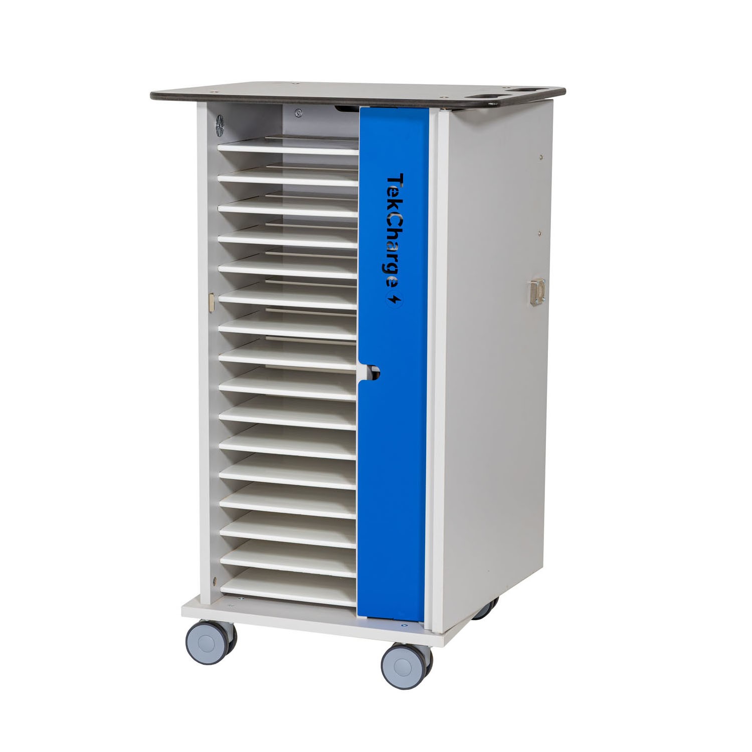 Single Door 16 Tablets up to 13 Charging Trolley