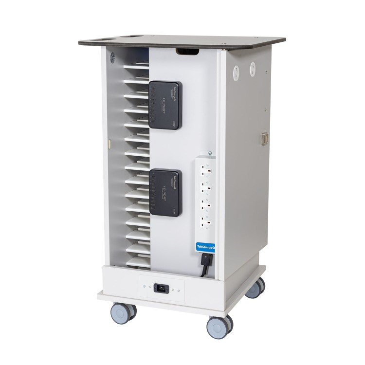 TekCharge Single Door 16 Tablets up to 13" Charging Trolley
