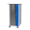 TEK20LAPCBAC TekCharge Single Door 20 Laptops or Chromebook up to 17" Charging Trolley