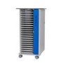 TekCharge Single Door 20 Laptops or Chromebook up to 17" Charging Trolley