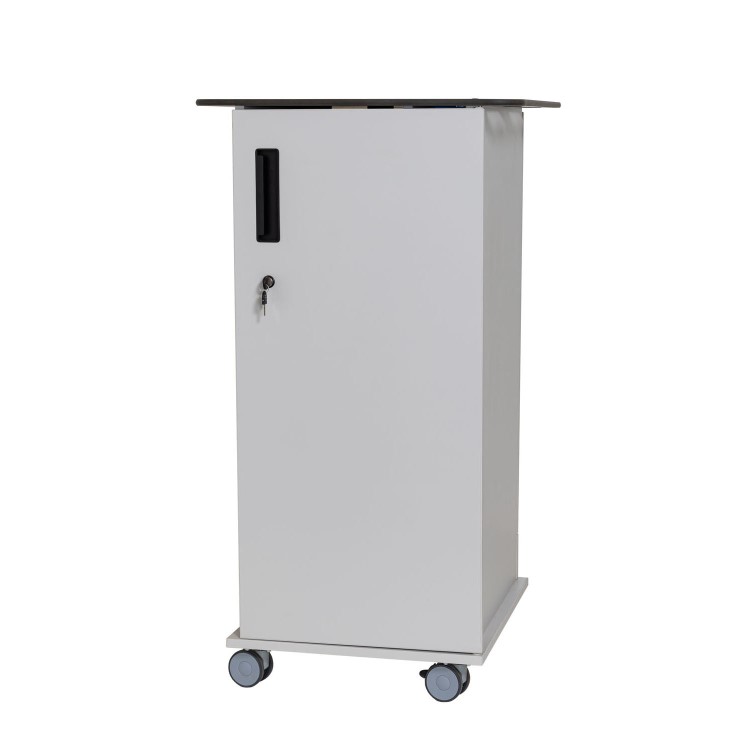 TekCharge Single Door 20 Laptops or Chromebook up to 17" Charging Trolley