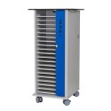 TEK20TABUSBC TekCharge Single Door 20 Tablets up to 13" Charging Trolley