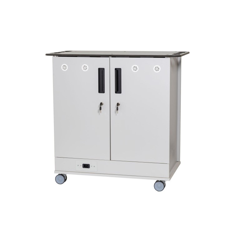 TekCharge Dual Door 30 Tablets up to 13" Charging Trolley