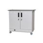 TekCharge Dual Door 32 Laptops or Chromebook up to 17" Charging Trolley