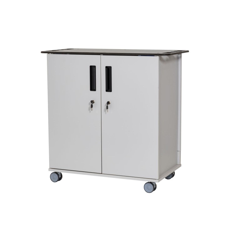 TekCharge Dual Door 32 Tablets up to 13" Charging Trolley
