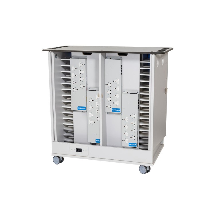 TekCharge Dual Door 32 Tablets up to 13" Charging Trolley
