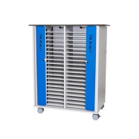 TekCharge Dual Door 40 Tablets up to 13" Charging Trolley