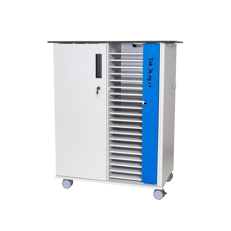 TekCharge Dual Door 40 Tablets up to 13" Charging Trolley
