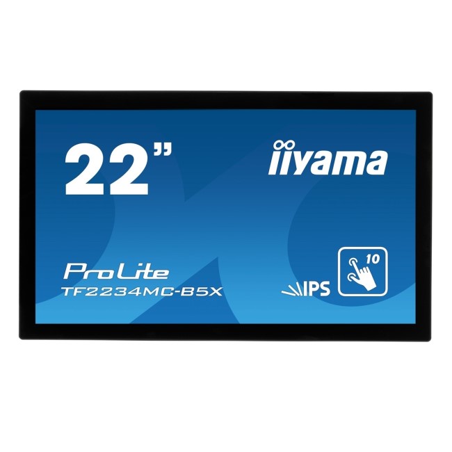 Iiyama ProLite TF2234MC-B5X 22" IPS Multi-Touch Touchscreen Monitor