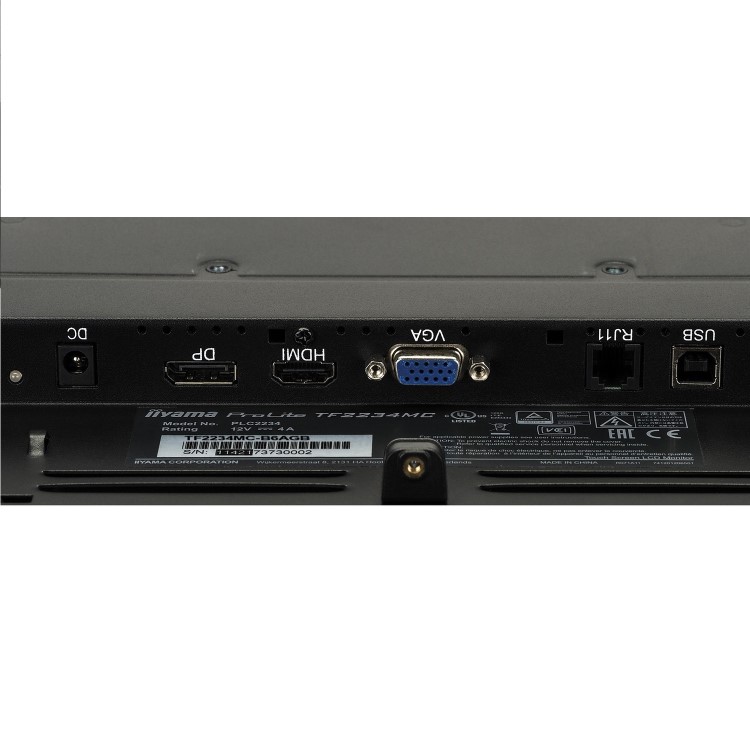 Iiyama ProLite TF2234MC-B6AGB 22" IPS Multi-Touch Touchscreen Monitor