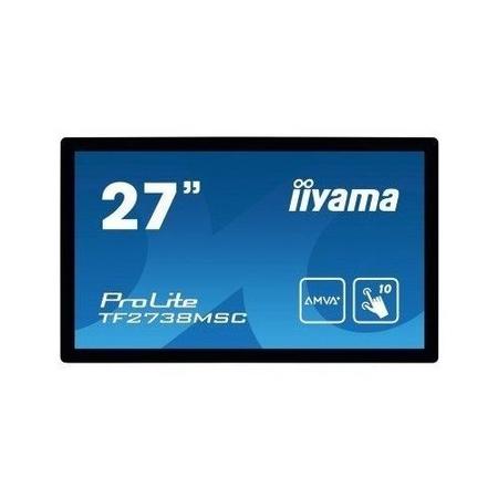 Iiyama ProLite TF2738MSC-B1 27" Full HD Touchscreen Monitor Without Stand