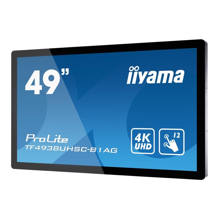 Iiyama TF4938UHSC-B1AG 49" 4K UHD 24/7 Operation Interactive Large Format Display