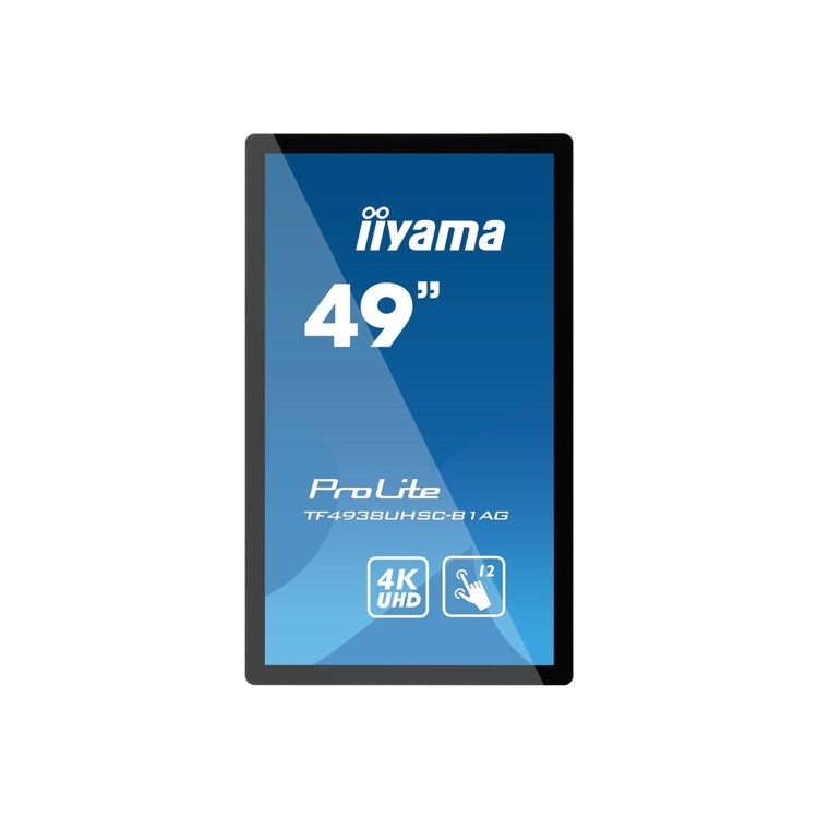 Iiyama TF4938UHSC-B1AG 49" 4K UHD 24/7 Operation Interactive Large Format Display