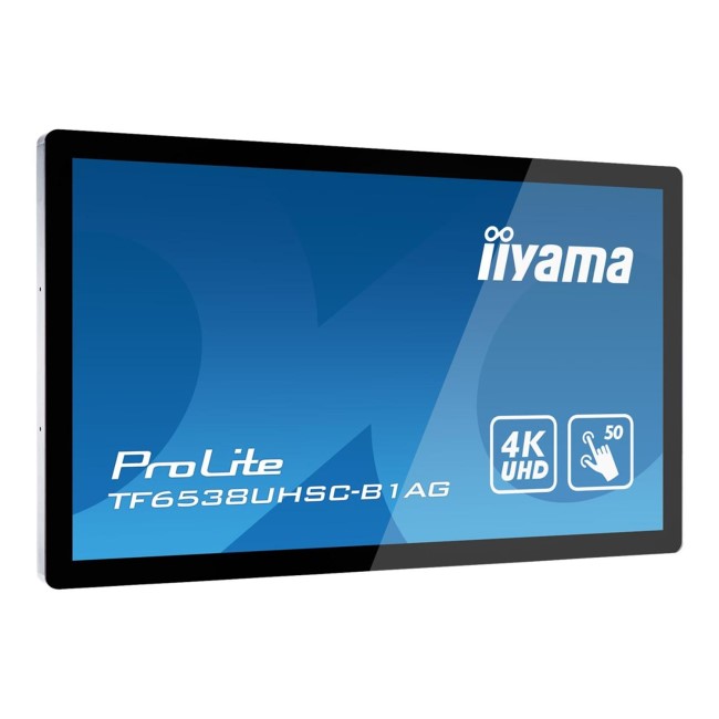 Iiyama TF6538UHSC-B1AG 65" 4K UHD 24/7 Operation Interactive Display