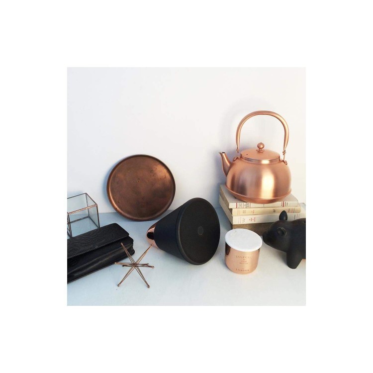GRADE A2 - Aether Cone Wifi and Bluetooth HiFi Speaker - Black and Copper  LAST FEW REMAINING