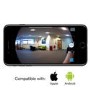 GRADE A1 - electriQ 180 degree HD 720p Indoor Wifi Camera with Two-Way Audio & Night Vision