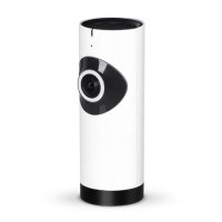 GRADE A1 - electriQ 180 degree HD 720p Indoor Wifi Camera with Two-Way Audio & Night Vision