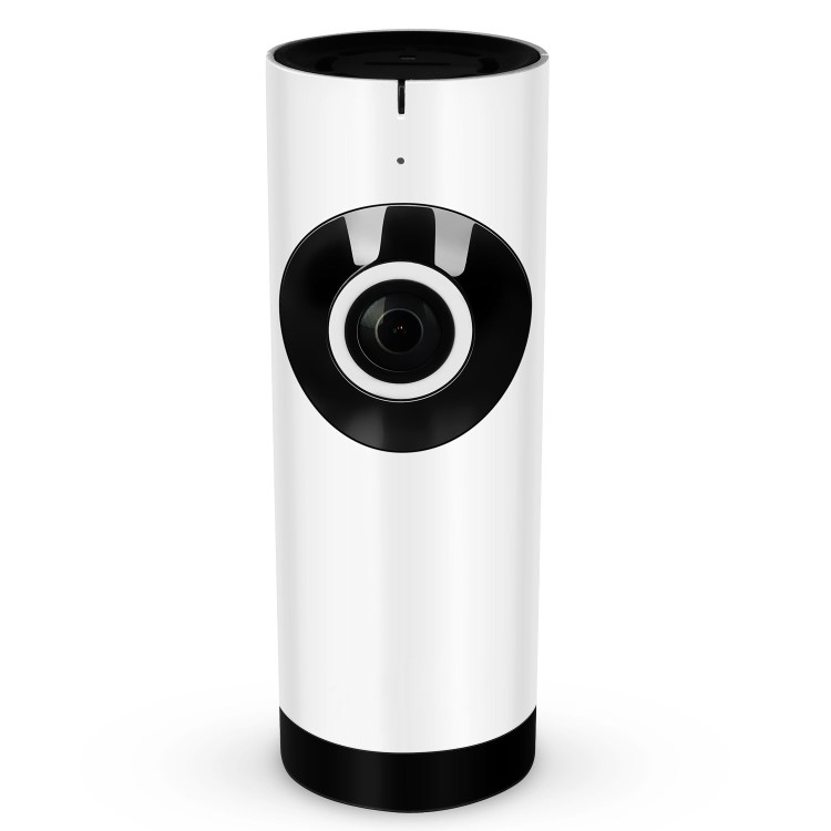 GRADE A1 - electriQ 180 degree HD 720p Indoor Wifi Camera with Two-Way Audio & Night Vision