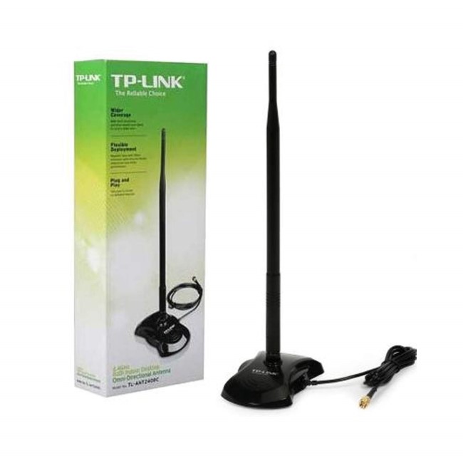TP-Link TL-ANT2408C 2.4GHz 8dBi Indoor Desktop Omni-directional Antenna