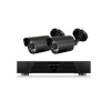 GRADE A1 - electriQ CCTV System - 4 Channel 720p DVR with 2 x 800TVL Bullet Cameras &amp; 1TB HDD