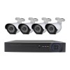 GRADE A1 - electriQ CCTV System - 4 Channel 1080p DVR with 4 x 1080p Bullet Cameras &amp; 2TB HDD