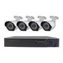 electriQ CCTV System - 4 Channel 1080p DVR with 4 x 1080p Bullet Cameras - Hard Drive Required