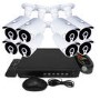 electriQ CCTV System - 8 Channel 1080p DVR with 8 x 720p Bullet Cameras & 2TB HDD