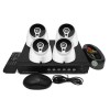 GRADE A1 - electriQ CCTV System - 8 Channel 1080p DVR with 4 x 720p Dome Cameras &amp; 1TB HDD