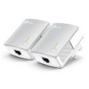 TL-PA4010KIT TP-Link AV600 500Mbps 1 Port Powerline Adapter - 2 Pack