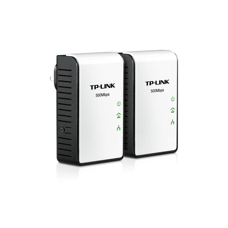TP-Link 500Mbps 3-port Powerline  Adapter Twin Pack