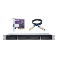 QNAP TL-R400S 4 Bay Rackmount NAS Expansion Enclosure QNAP TL-R400S 4 Bay Rackmount NAS Expansion Enclosure