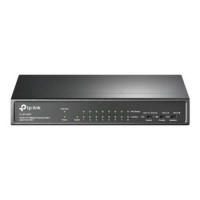 9-Port 10/100Mbps Desktop Switch with 8-Port PoE+ 9-Port 10/100Mbps Desktop Switch with 8-Port PoE+
