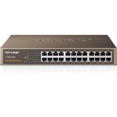TL SF1024D 24 port 10 100 Rackmount Unamanged Switch