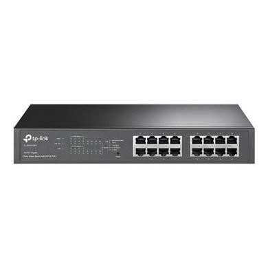 TL SG1016PE 16 Port Gigabit Easy Smart Desktop Rackmount Switch 8 Port PoE Metal