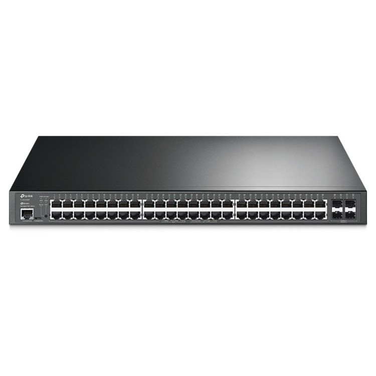 TP-Link JetStream 48-Port Gigabit Ethernet PoE L2+ Rack-mountable Managed Switch