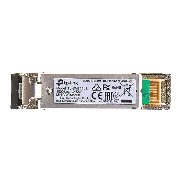 TP-Link TL-SM311LS Fiber Optic 1250 Mbit/s mini-GBIC/SFP 1310nm Network Transceiver Module