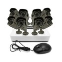 TL-U5B822E electriQ 8 Channel 1080p NVR and 8 960p POE Bullet Cameras No Hard Drive Included