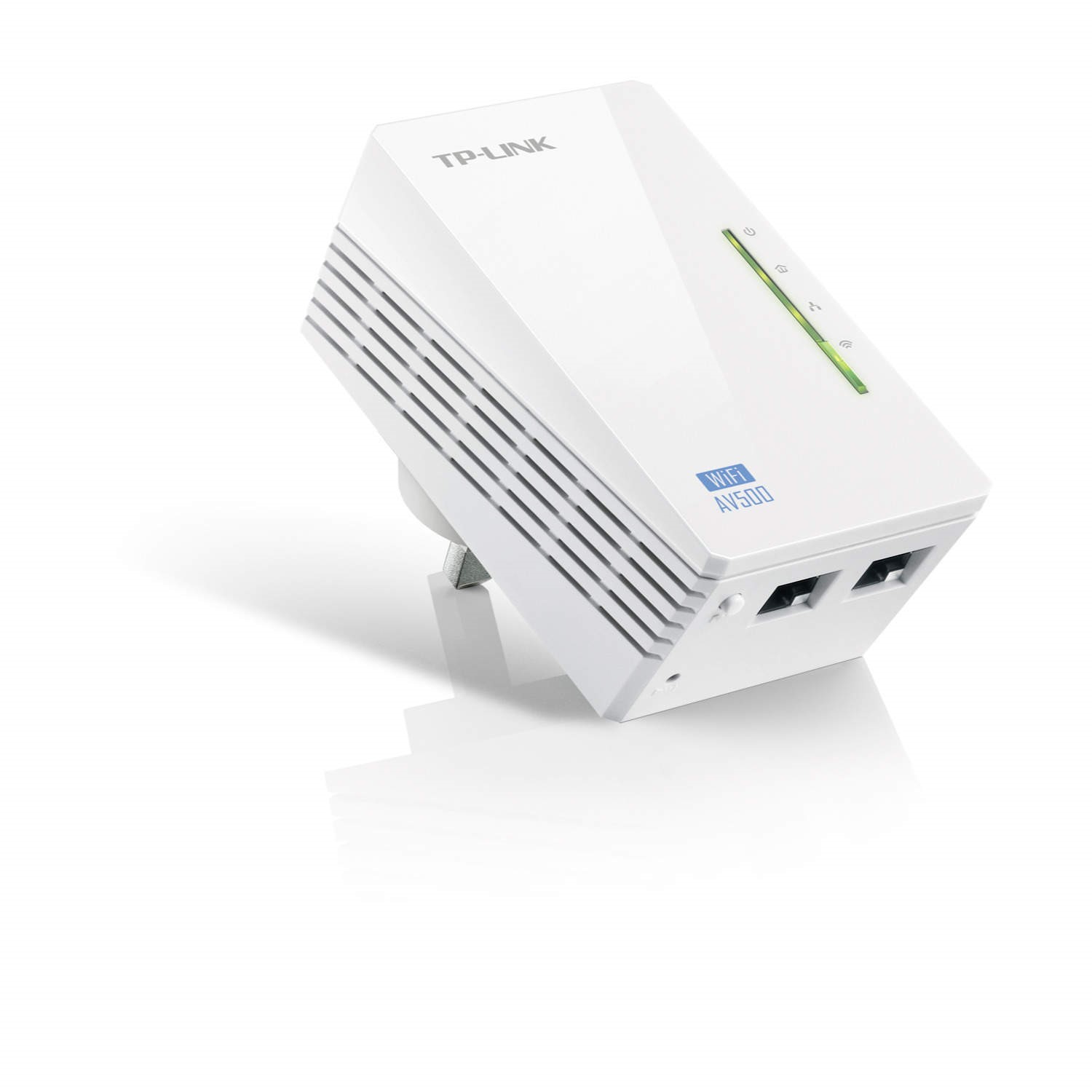 Tp Link Av500 Wifi Extender With 2 Lan Ports Powerline Homeplug Laptops Direct