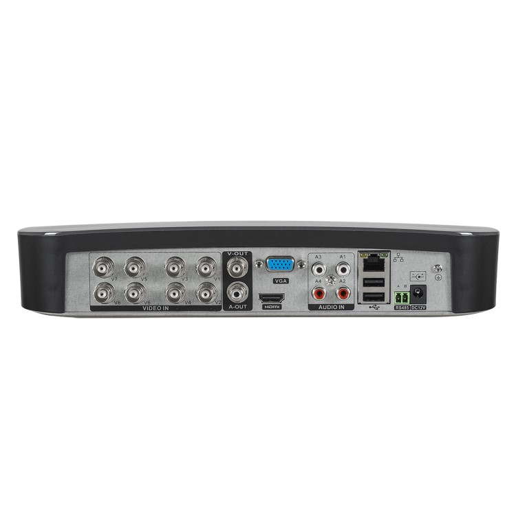 GRADE A1 - electriQ 8 Channel 1080p HD Digital Video Recorder - No Hard Drive