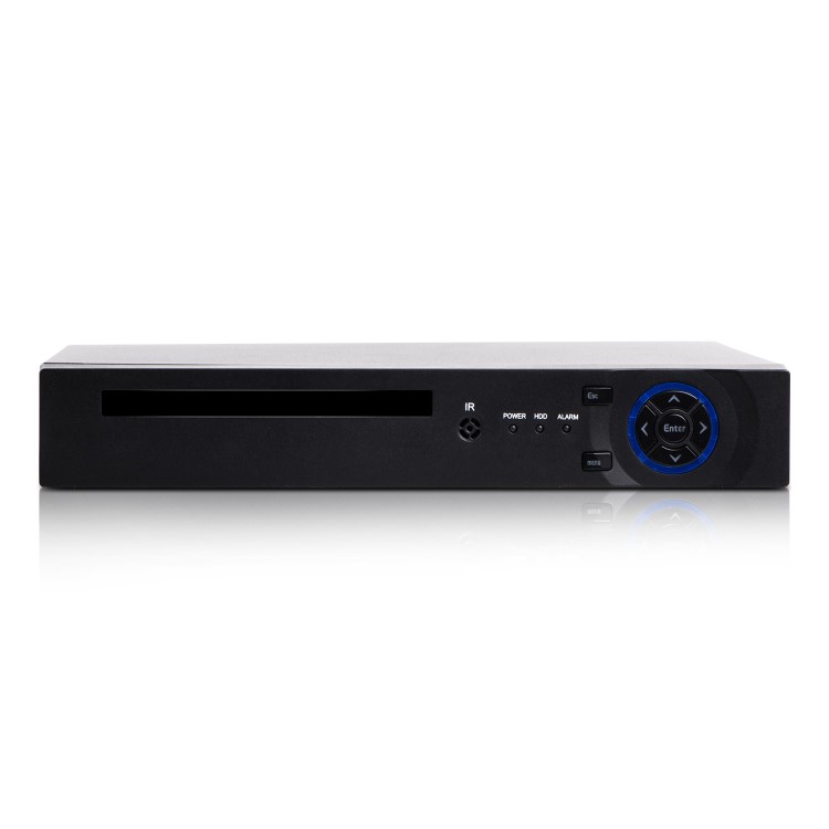 electriQ 4 Camera 4K Ultra HD DVR CCTV System with 2TB HDD