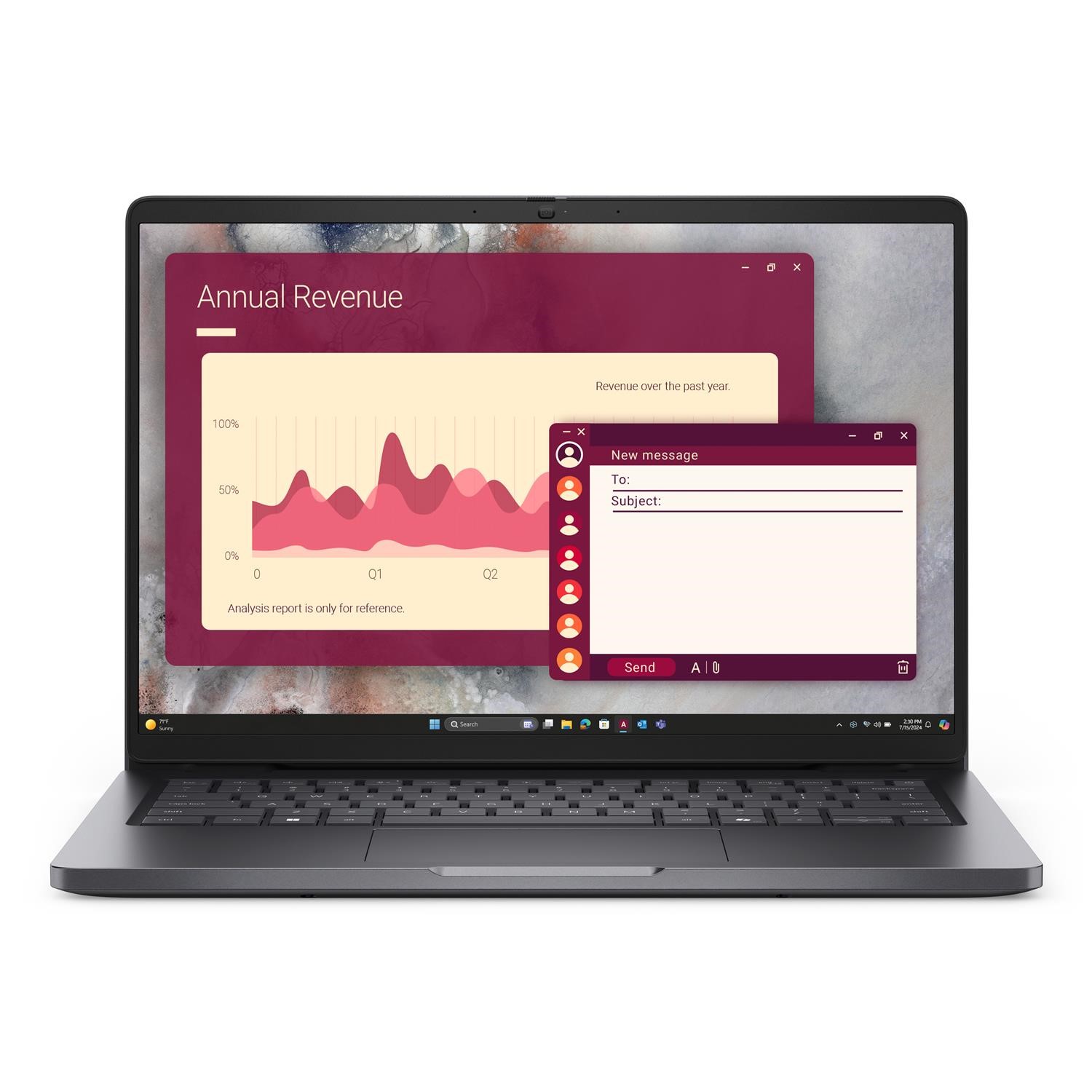 Dell Pro 14 Pc14250 Intel Core Ultra 5 8GB RAM 512GB SSD 14 Inch Windows 11 Pro Laptop Black, Laptops Direct - TNJK5