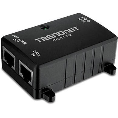 Trendnet Tpe-113Gi Gigabit Power Over Ethernet Poe Injector V1.0r, Laptops Direct - TPE-113GI