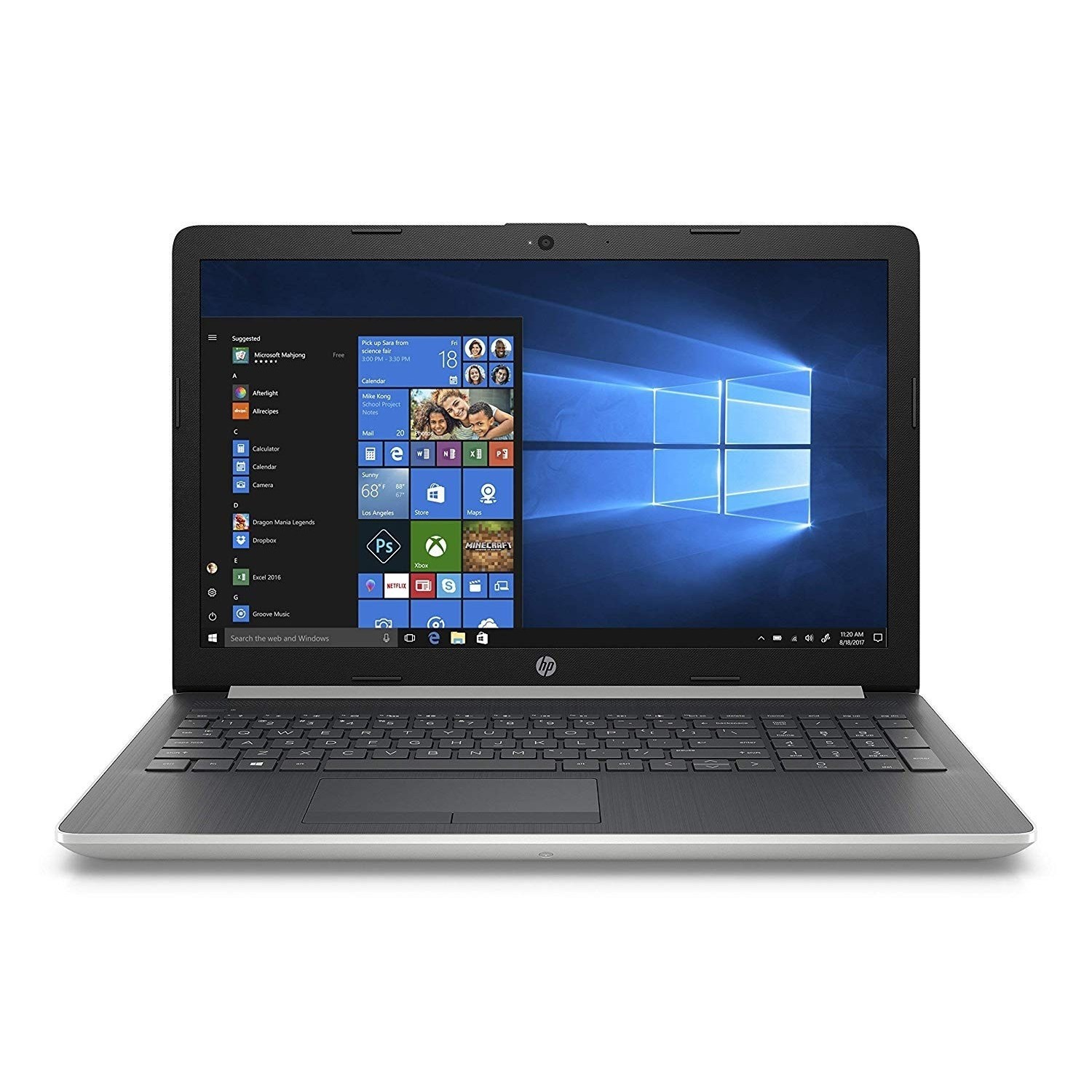 Refurbished HP 15-DA0600NA Core i3-8130U 4GB 1TB 15.6 Inch Windows