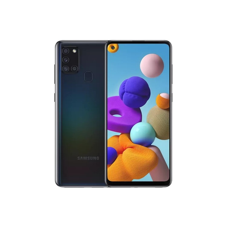 Refurbished Samsung Galaxy A21s Black 6.5" 32GB 4G Unlocked & SIM Free Smartphone
