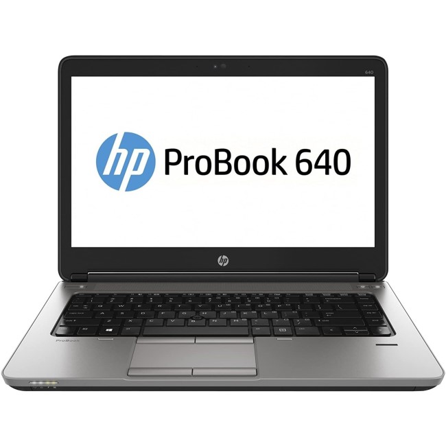Refurbished Hewlett Packard Probook 640 G1 Core i3-4000M 4GB 500GB 14 Inch Windows 10 Pro Laptop