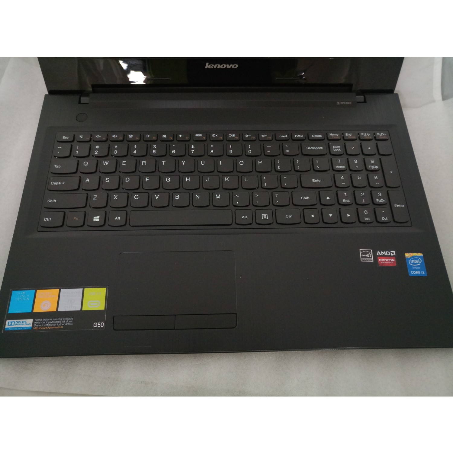 Refurbished Lenovo G50 70 Core I3 4030u 8gb 1tb 15 6in Dvd Rw Windows 10 Laptop In Silver Black Laptops Direct
