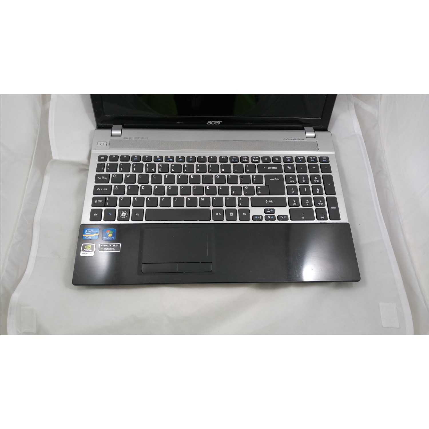 Refurbished Acer Aspire v3 q5wv1 Core i7 3610QM 8GB 500GB DVD-RW 15.6 ...