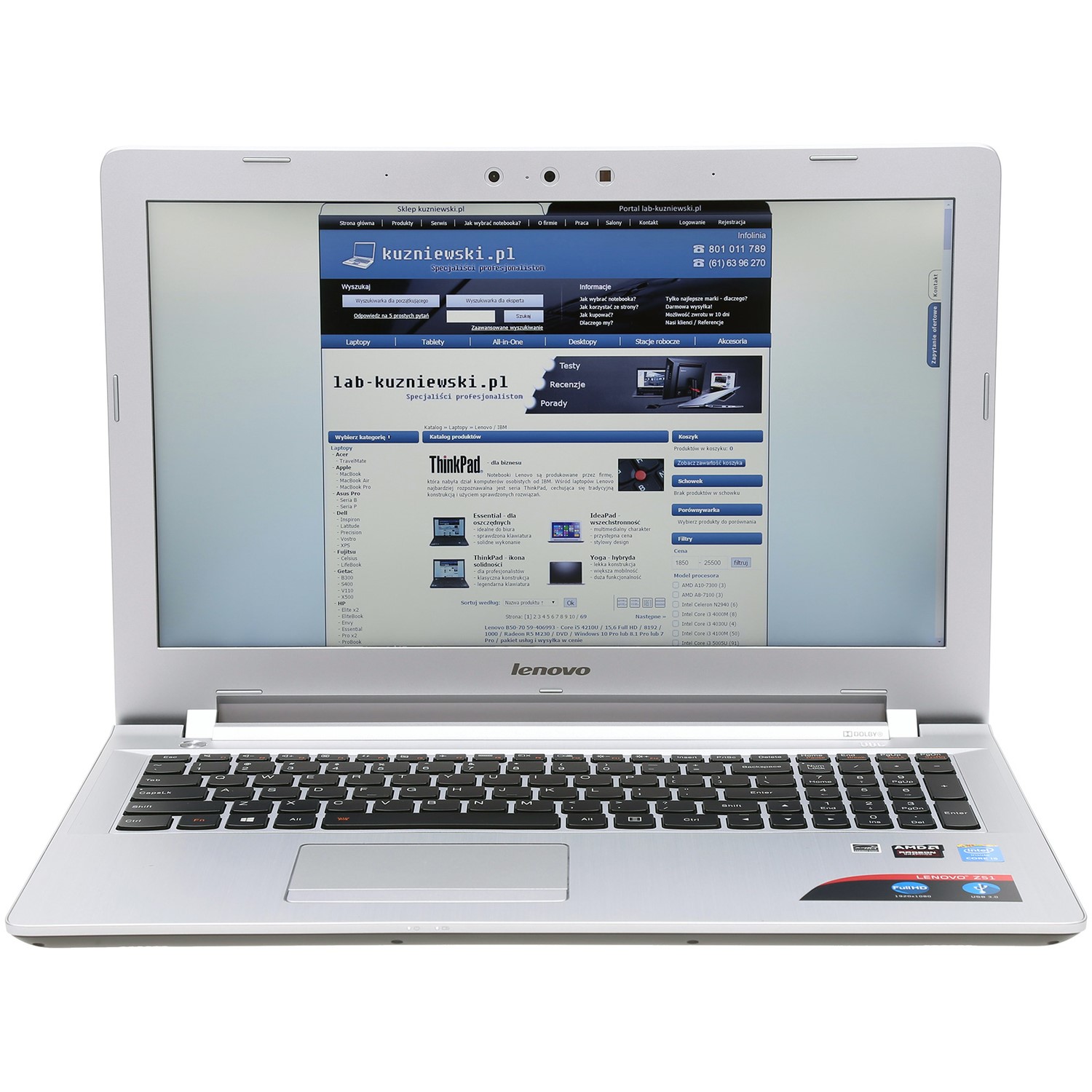 Lenovo - Z51-70 | Core i7 Intel Z51 Laptop Overview, Specs