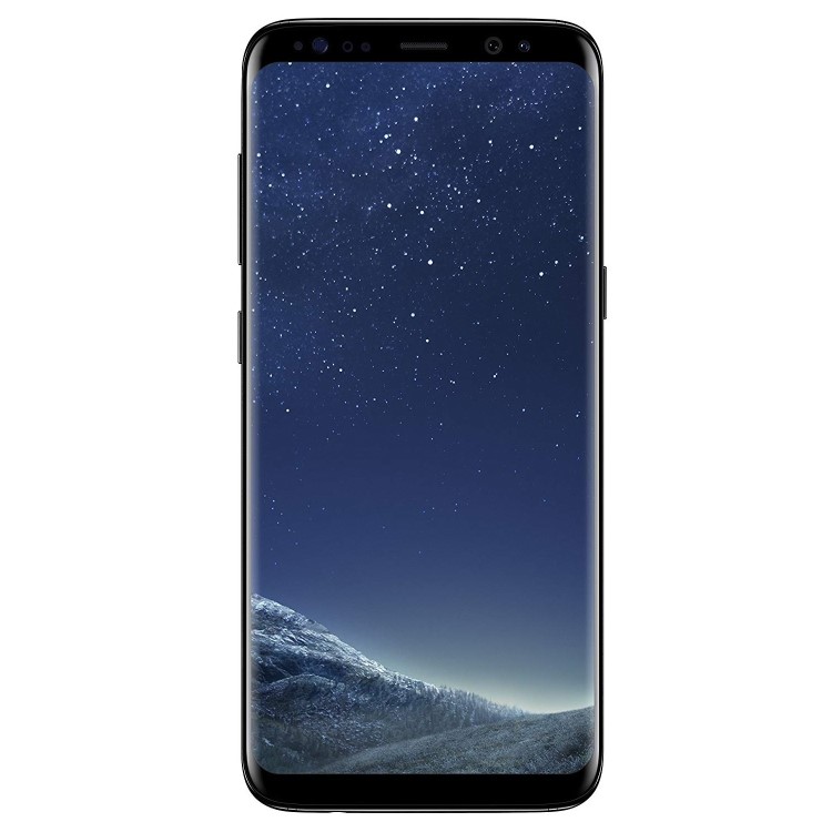 Grade A1 Samsung Galaxy S8 Midnight Black 5.8" 64GB 4G Unlocked & SIM Free